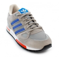 Кроссовки Adidas ZX 750 серый с синим